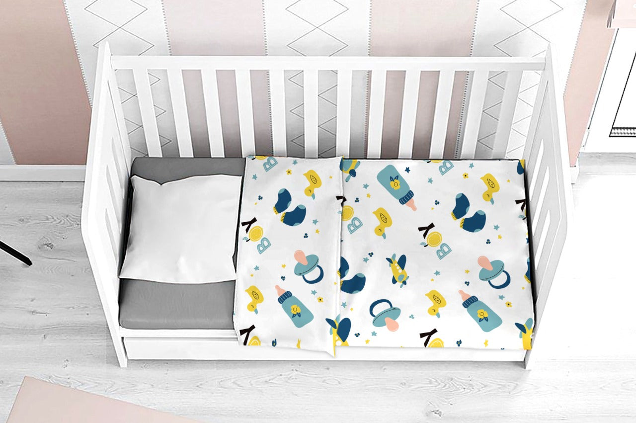 Eleven Group Baby blanket double layer velvet &fur 90 * 80 cm