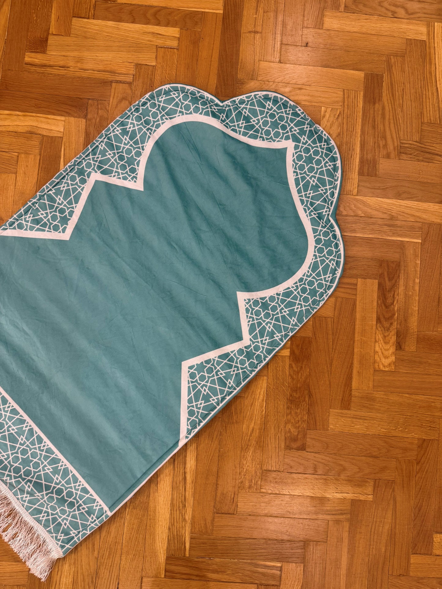 Eleven Group -Velvet Praying Rug Padded with Fiber 68x118 cm