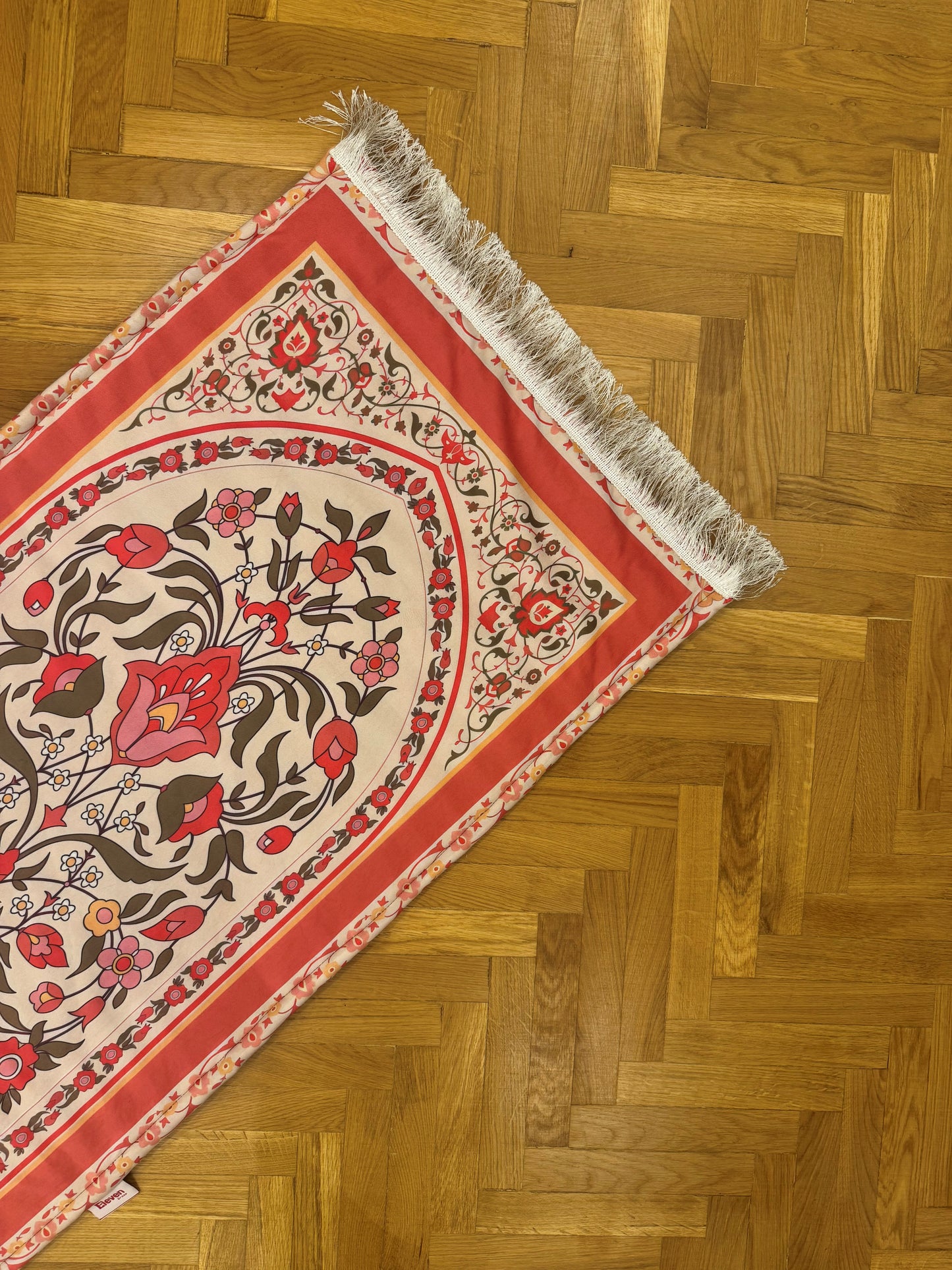 Eleven Group -Velvet Praying Rug Padded with Fiber 68x118 cm