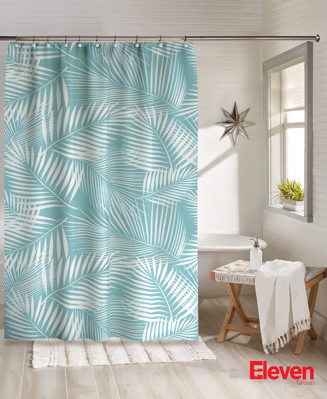 Eleven Group Shower curtain waterproof 200 CM length *280 CM width