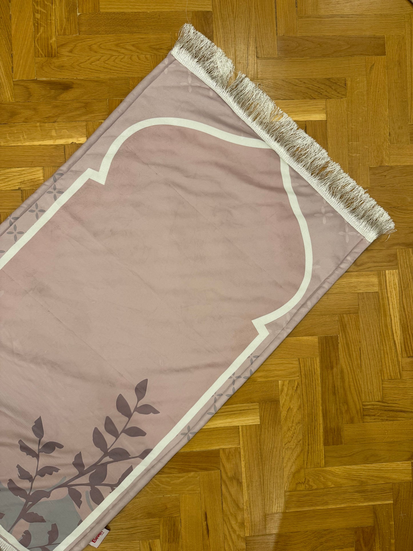 Eleven Group -Velvet Praying Rug Padded with Fiber 68x118 cm