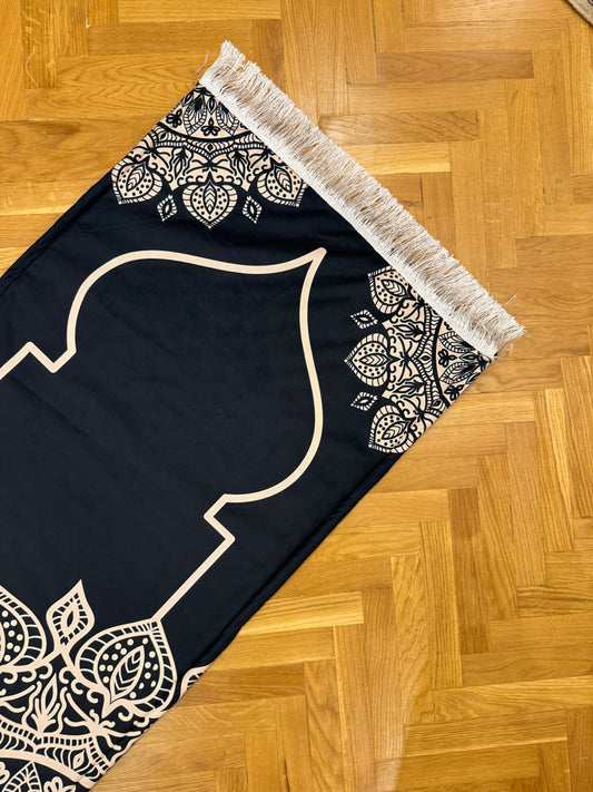 Eleven Group -Velvet Praying Rug Padded with Fiber 68x118 cm