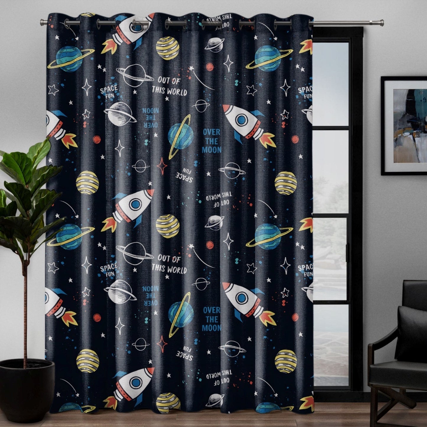 Eleven Group -Velvet Curtain kids room 145*270 cm