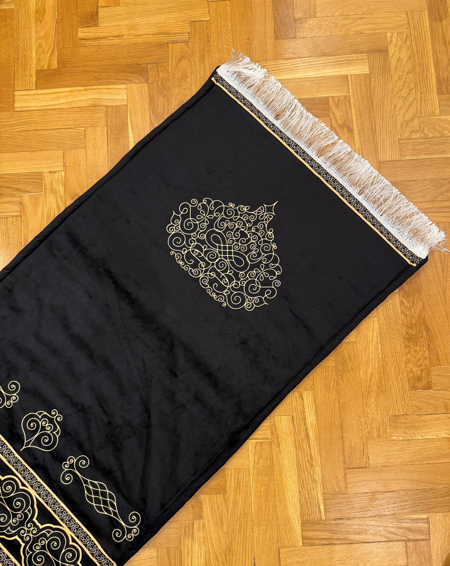 Eleven Group -Velvet Praying Rug Padded with Fiber 68x118 cm