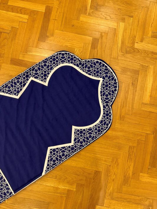 Eleven Group -Velvet Praying Rug Padded with Fiber 68x118 cm