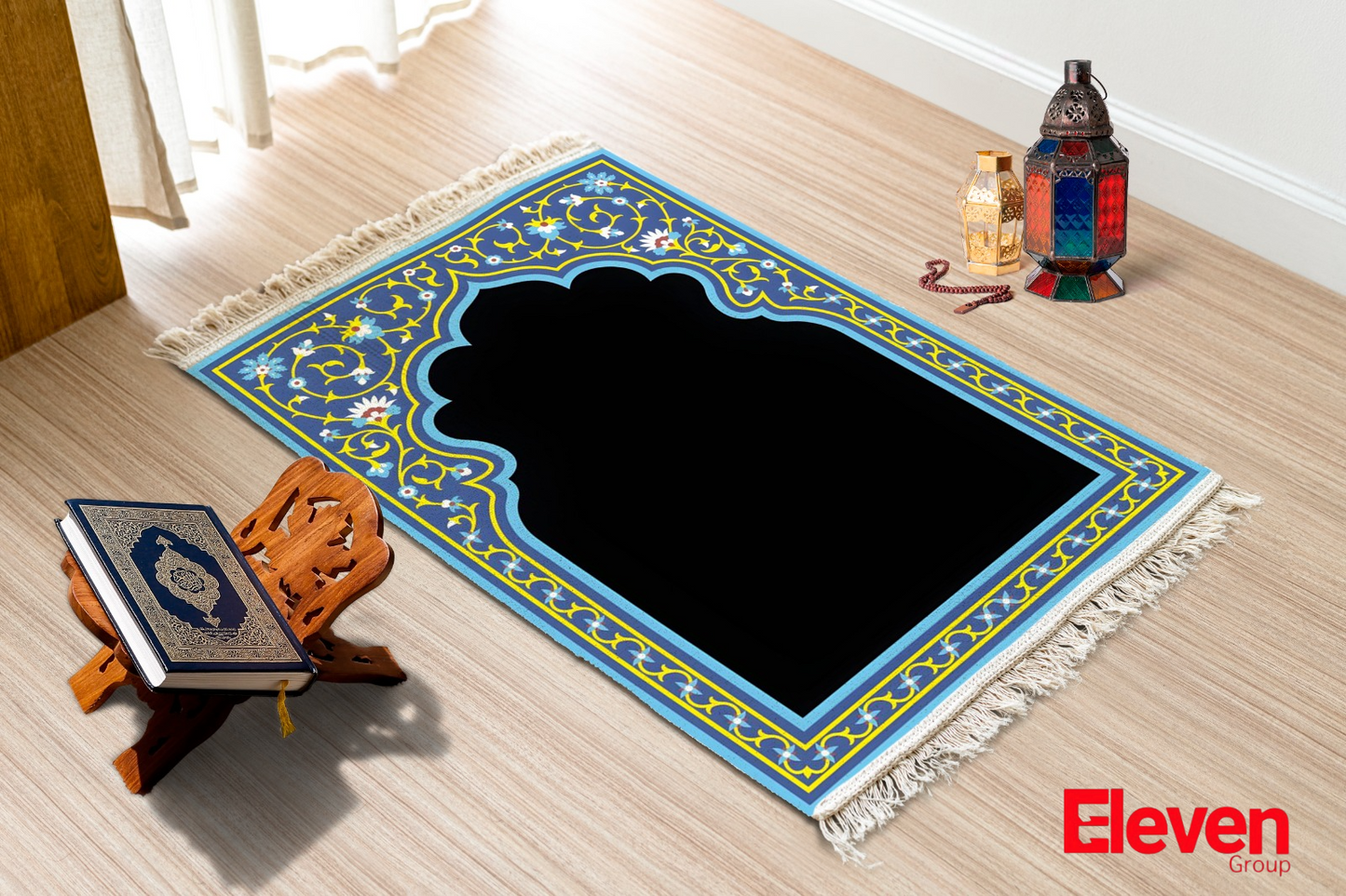 Eleven Group -Large Praying Rug_fiber Padded 70x115 Velvet